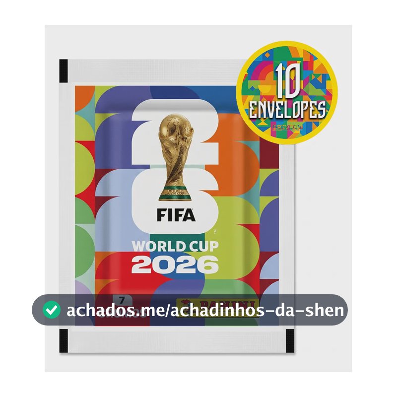Kit 70 Figurinhas Do Álbum Copa Do Mundo 2026 Pronta Entrega
