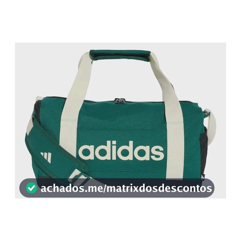 Mala Duffel Linear Extra Small adidas Verde