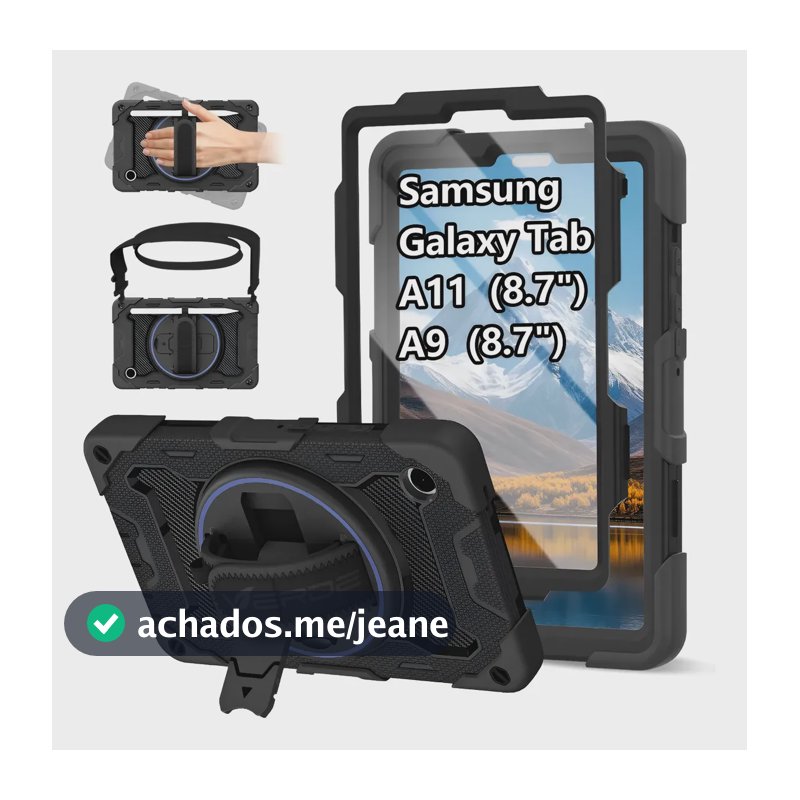 Capa Tablet Anti Shock Para Galaxy Tab A11/ A9 8.7 Polegadas