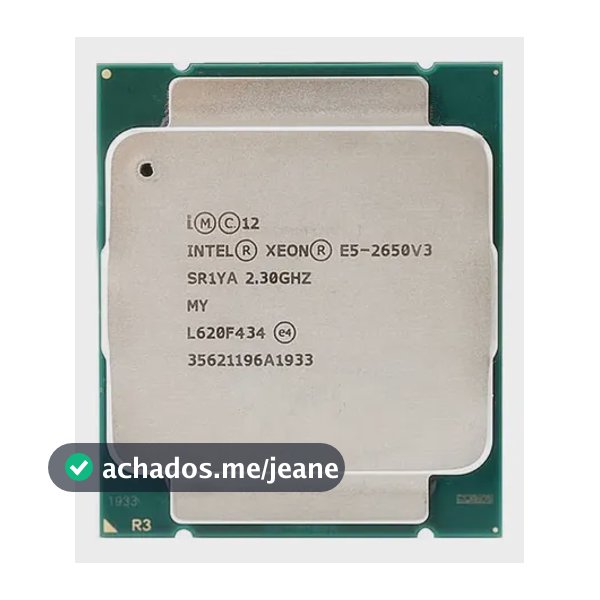 Processador Xeon E5 2650 V3 2,3 Ghz 10/20 Núcleos  Lga2011-3