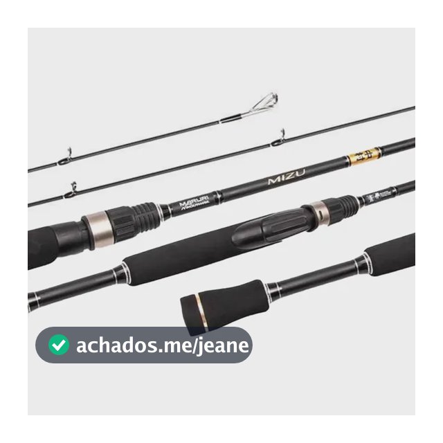 Vara Para Molinete Mizu S-622ml 1,86mts 7-14lbs 2 Partes - Maruri