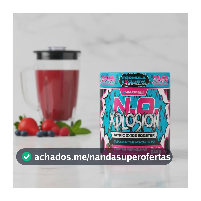Aminoácido N.o Xplosion C/240g - Adaptogen Frutas Vermelhas