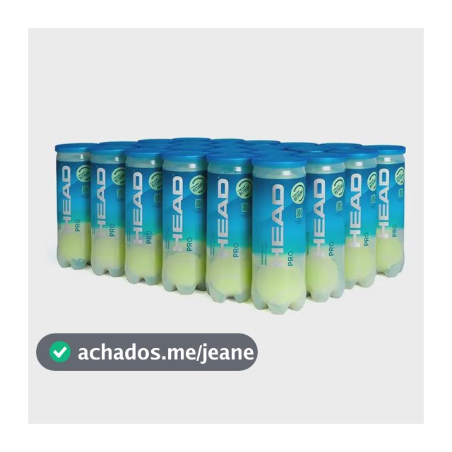 Caixa Com 24 Tubos Bola De Tênis Head Pro - 72 Bolas
