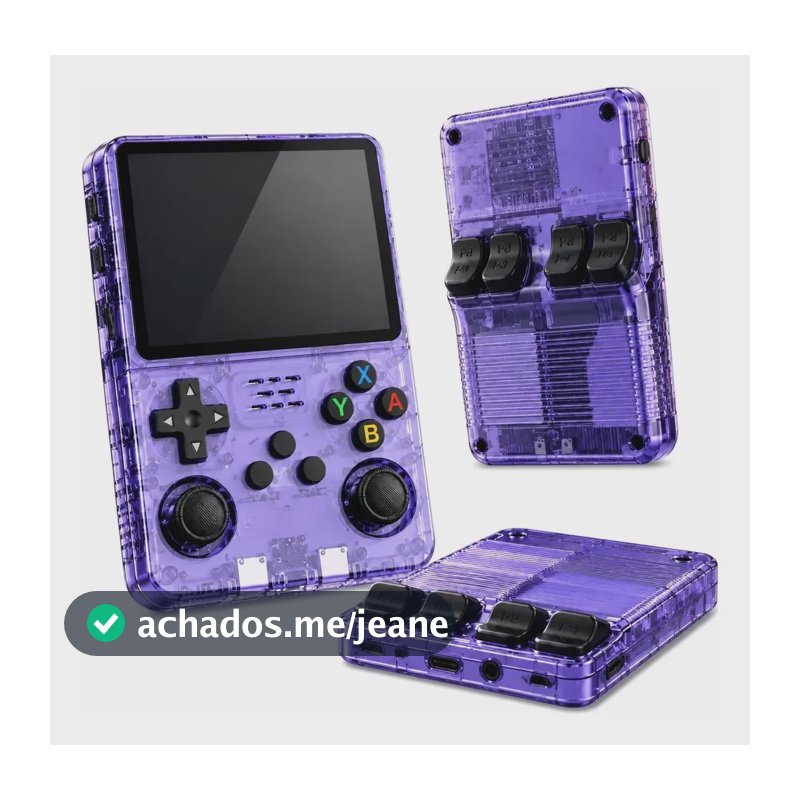 Console Portátil R36s 64 Gb Tela Ips 3,5 Sortidas