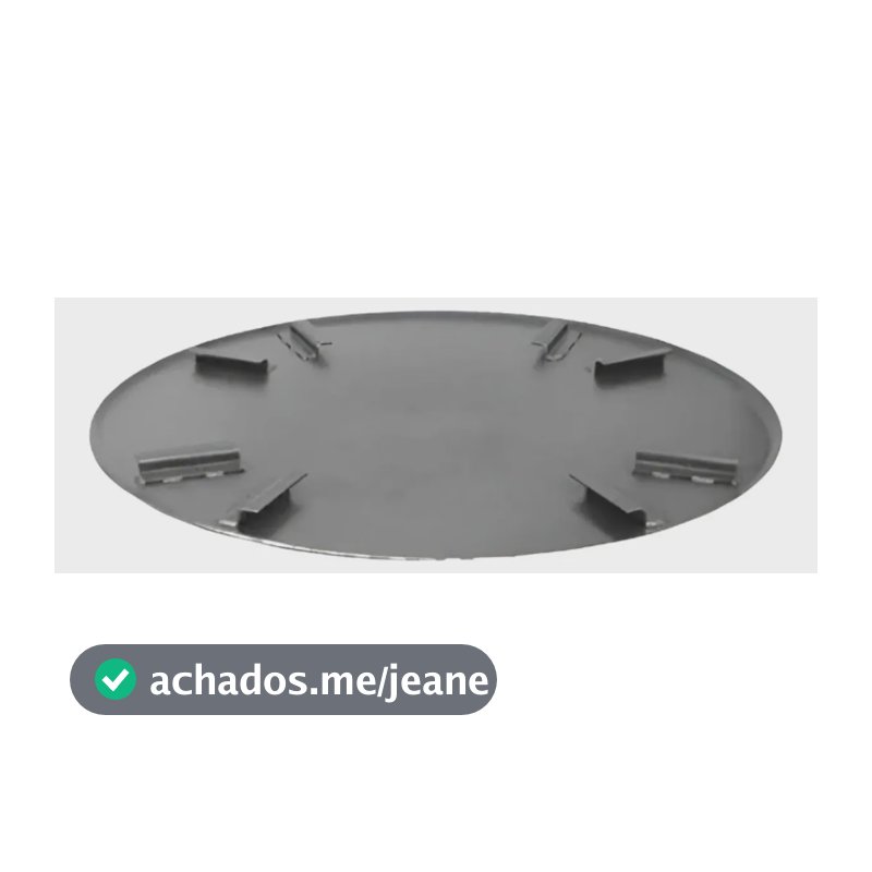 Disco Flotação 96cm 36 Polegadas 3mm Alisadora Piso Concreto