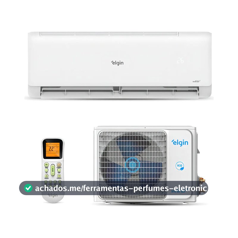 Ar Condicionado Elgin Eco Inverter II Wi-Fi 12.000 BTU Frio Compatível com Alexa e Google Home
