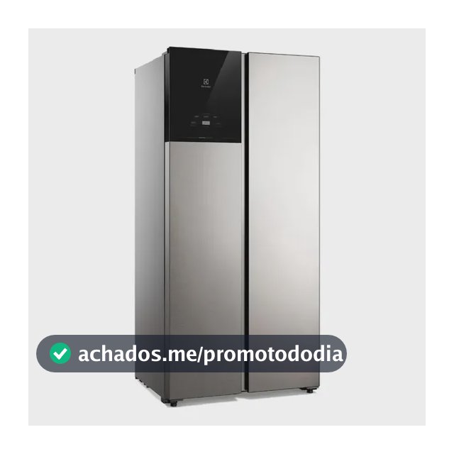 Geladeira Electrolux Frost Free 431l Inox (es40s) Cinza 127/220v