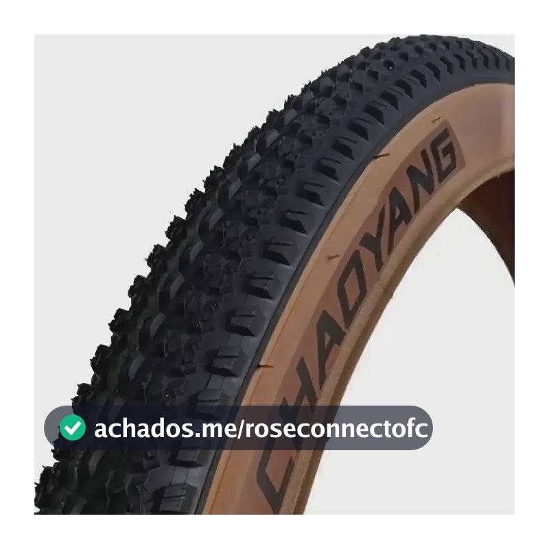 Pneu Aro 29 X 2.10 Bike Mtb Chaoyang Victory Faixa Marrom Cor Preto/marrom