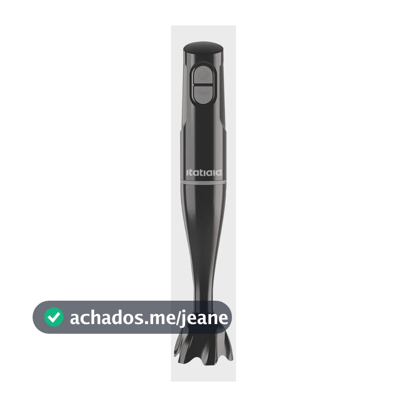 Mixer Preto Brilhante Itatiaia 200w Preto