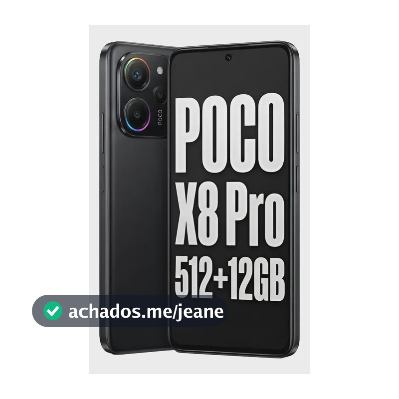 Xiaomi Poco X8 Pro 512gb 12gb Ram Lançamento 2026 Com Nfc Preto
