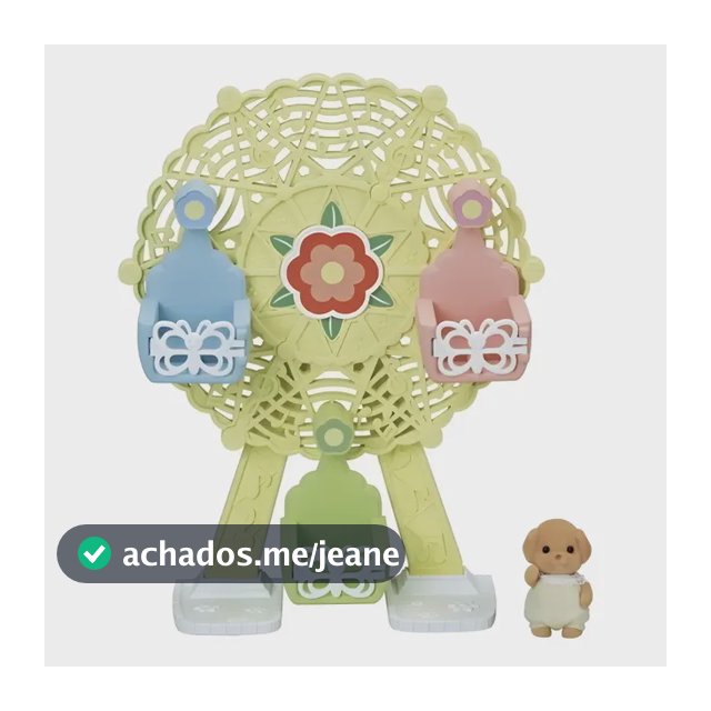 Sylvanian Families Roda-Gigante do Bebê Epoch Parquinho Baby 5333