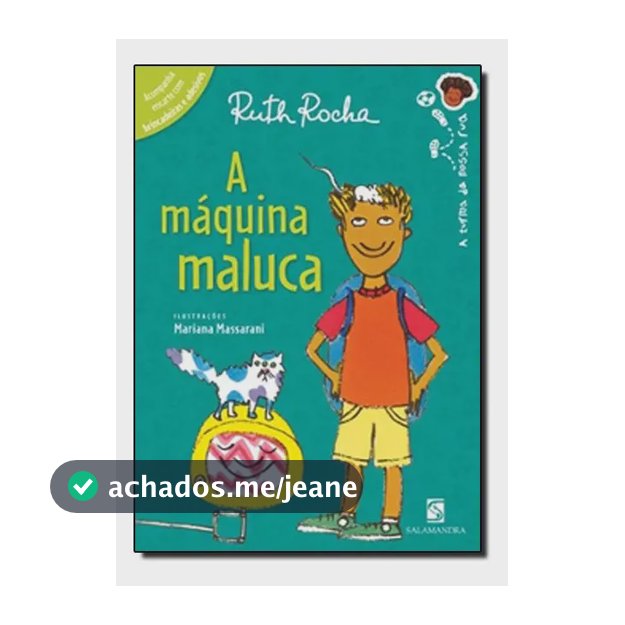 Livro A Maquina Maluca