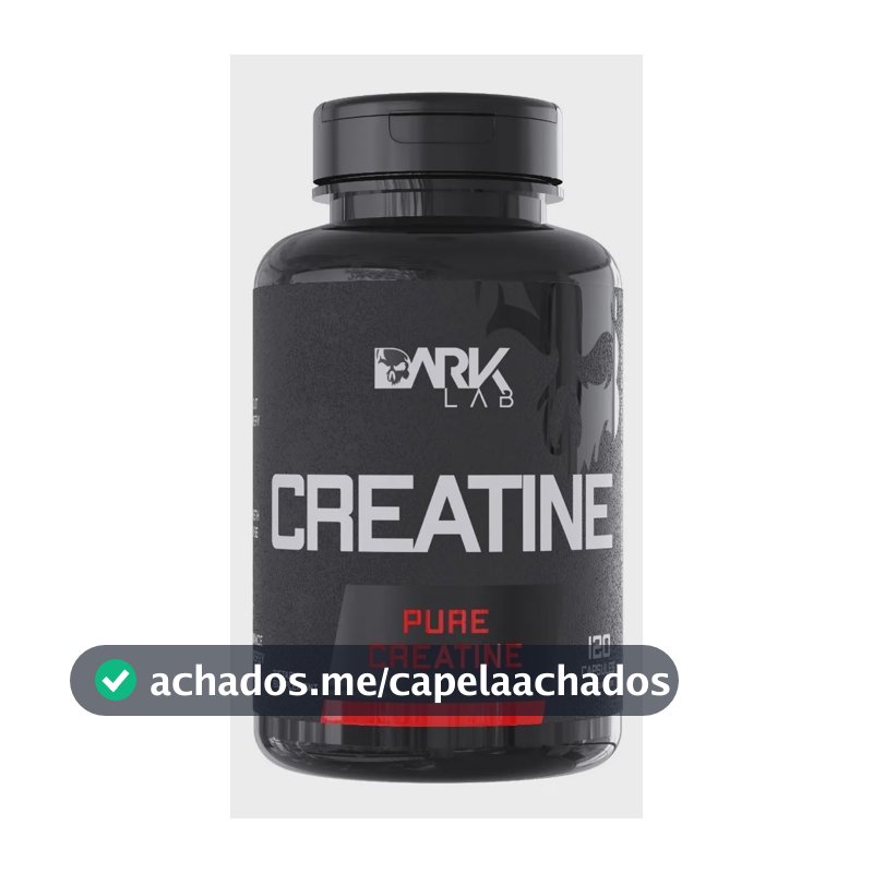 Creatina Dark Lab Premium em cápsula Sem sabor de 120 un