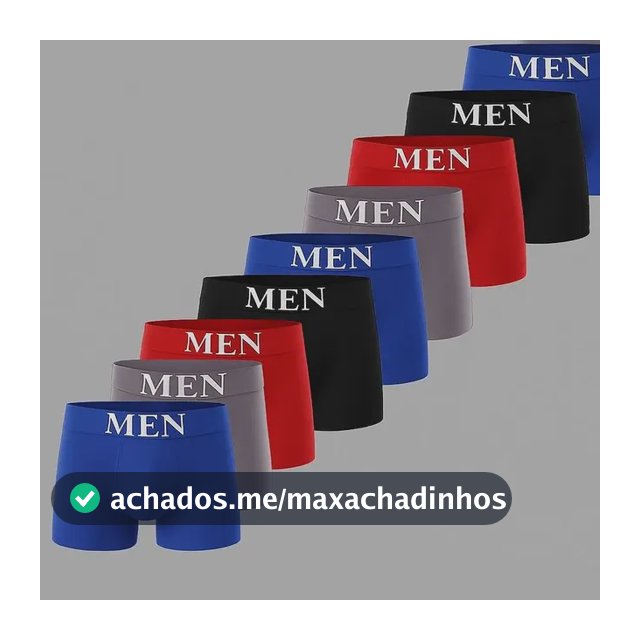 Kit 10 Cuecas Boxer Em Microfibra Adulto Premium