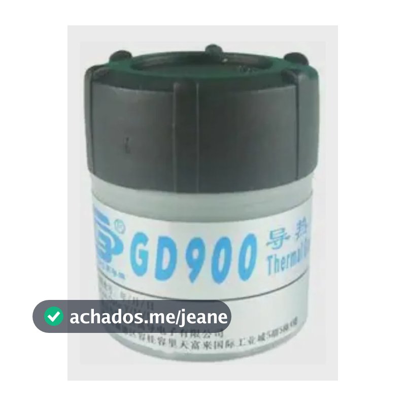 Pasta Térmica Prata Gd900 30 G Pote Prateado