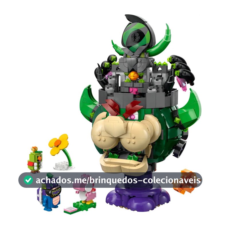 LEGO® Super Mario Prince Florian e Bowser Castle 72042