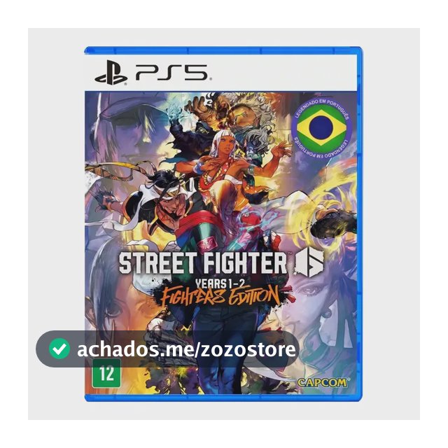 Street Fighter 6 Years 1-2 Fighters Ps5 Original Lacrado