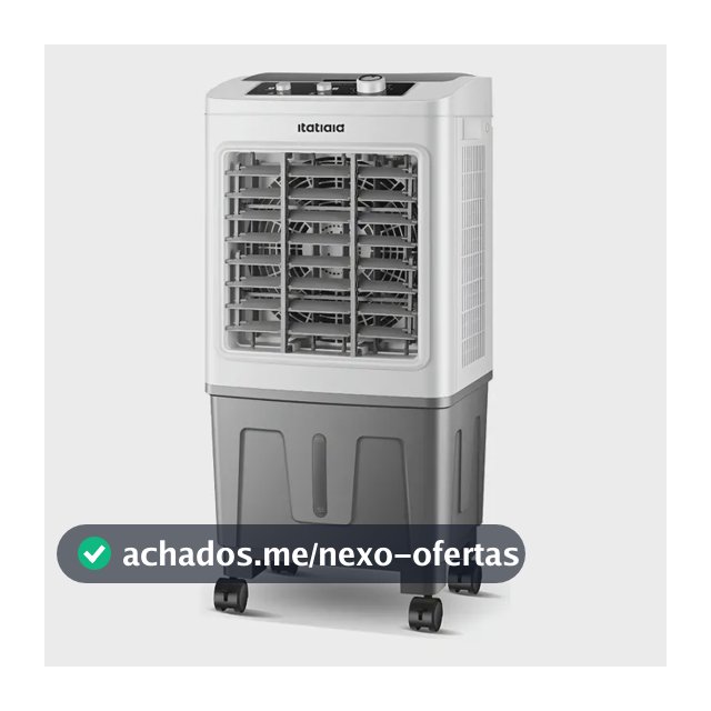 Climatizador De Ar Frio Portátil Itatiaia 20 Litros 4 Em 1 Branco 127v