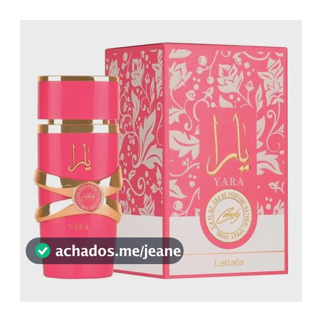 Perfume Árabe - Lattafa Yara Candy - Feminino Edp 100ml