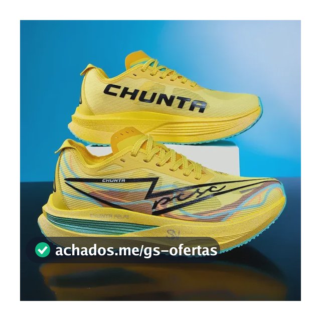 Tênis Chunta, Tênis De Corrida Com Placa De Fibra De Carbono