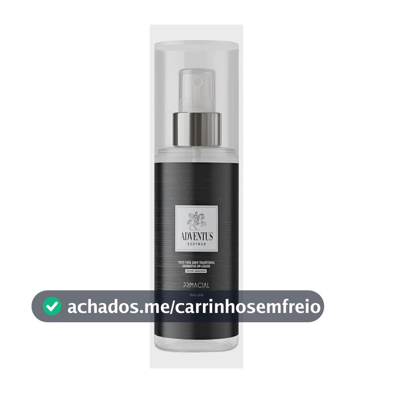 BODY SPLASH MASCULINO ADVENTUS 200ML - PRIMACIAL PERFUME AMADEIRADO