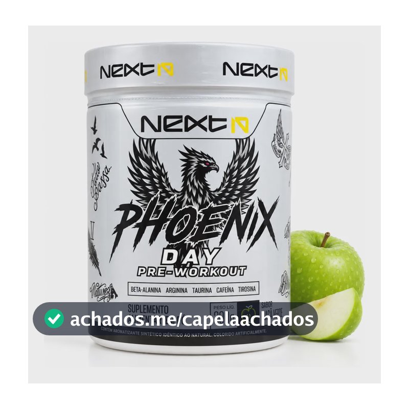 Pré-treino Next10 Phoenix Day 300g Sabor Maçã Verde Maçã Verde