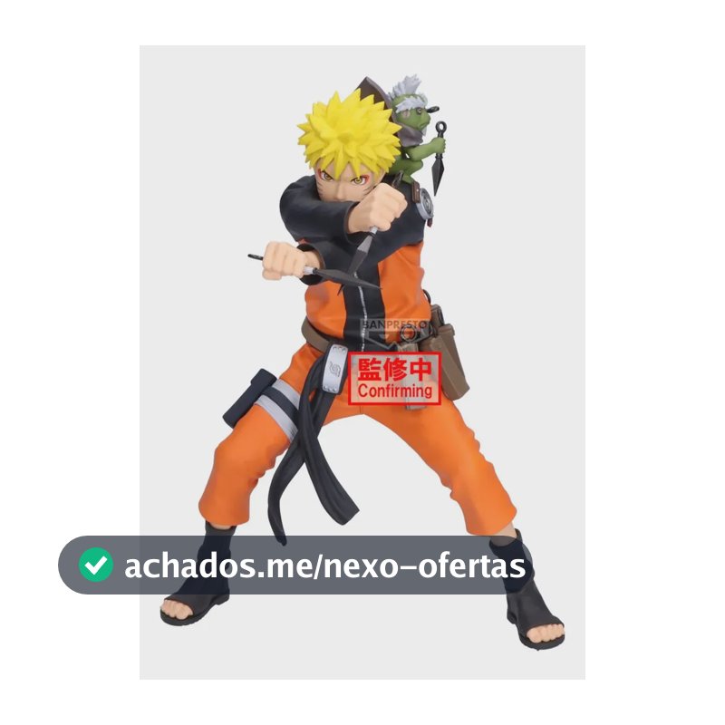 Figura de acción Grandista NARUTO UZUMAKI de Bandai Naruto