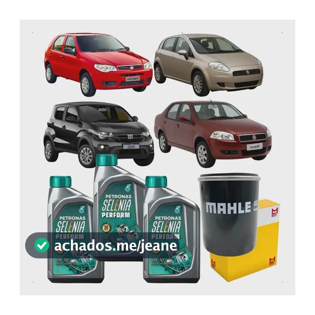 Kit 3 Óleo Petronas Selenia Sintético 5w30 E Filtro De Óleo