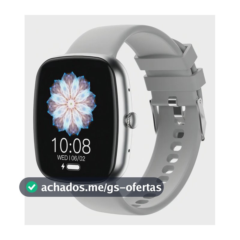 Smartwatch Bazik Prime S35 Ultra Max 47mm, Com Bluetooth e GPS Para Android e iOS