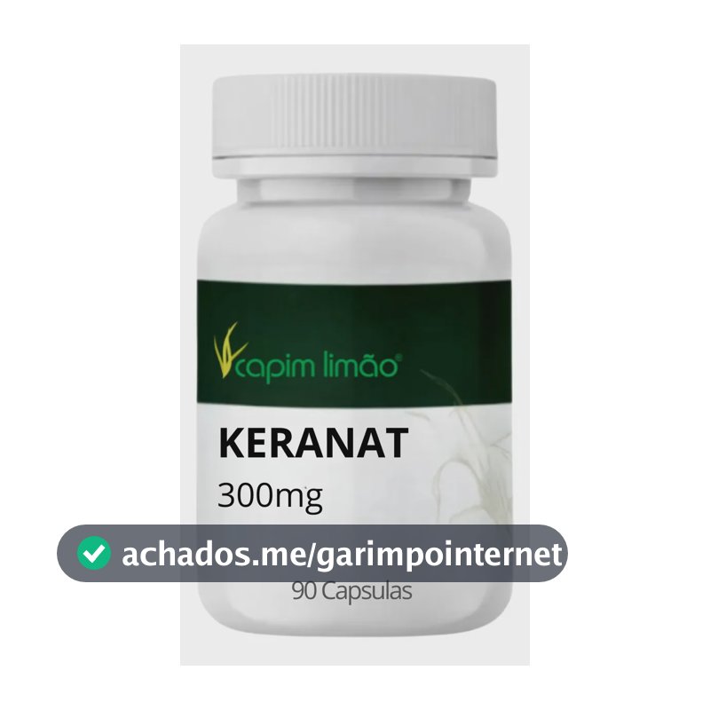 Keranat 300mg - 90 Cápsulas Sem Sabor