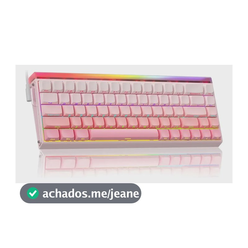Teclado Magnético Aula Hero 68HE de 0.01mm com Rapid Trigger e 8000Hz