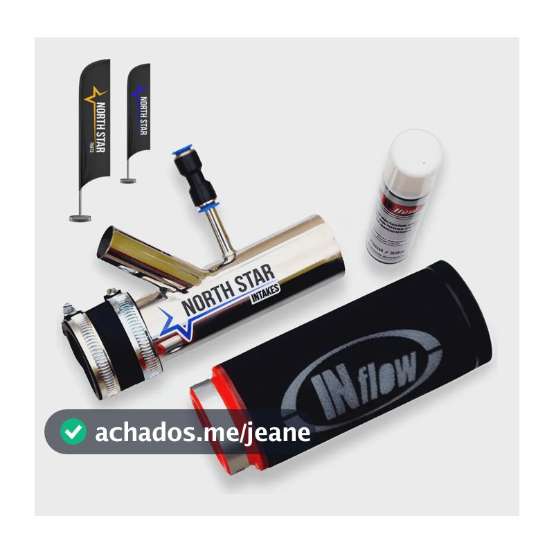 Kit Intake Inox + Filtro Motor Thp Ds3, Ds4, 308, 408, 208