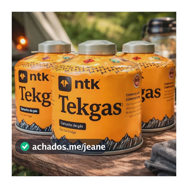 Kit Cozinha Para Fogareiro Lampião Pesca Camping Viagem 230g Laranja