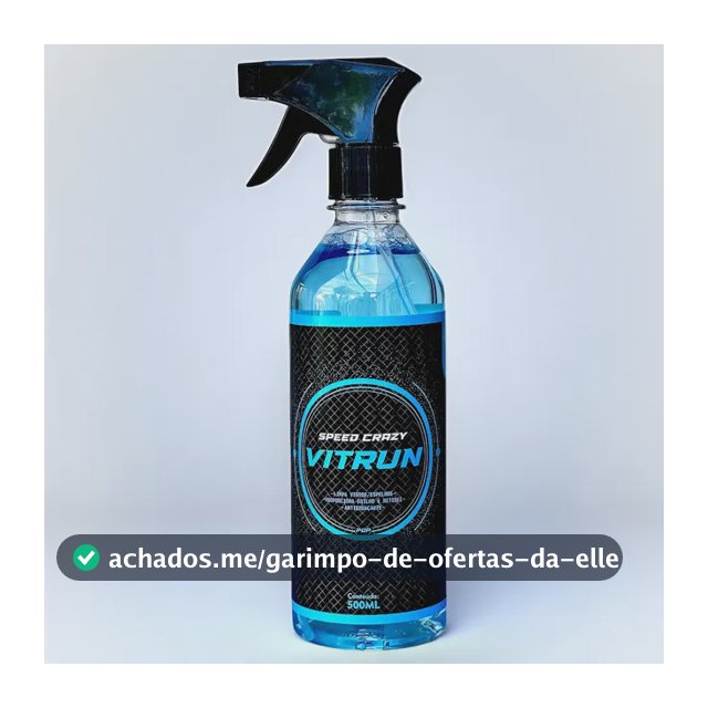 Vitrun Limpa Vidros E Espelhos Cristalino 500ml Speed Crazy