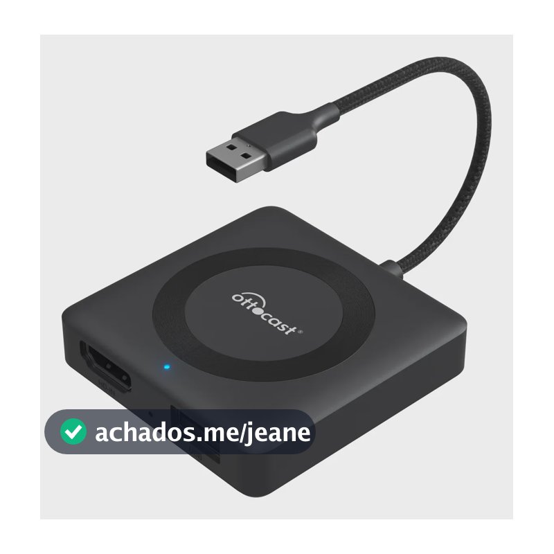 Conversor Ottocast Car Tv Mate Tv Para Carro Com Carplay
