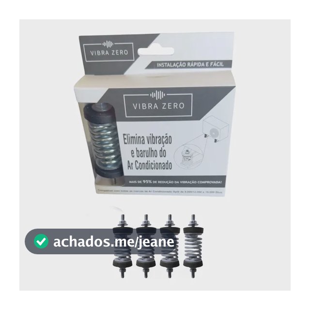 Vibra Zero Original Anti Vibração Ar Condicionado