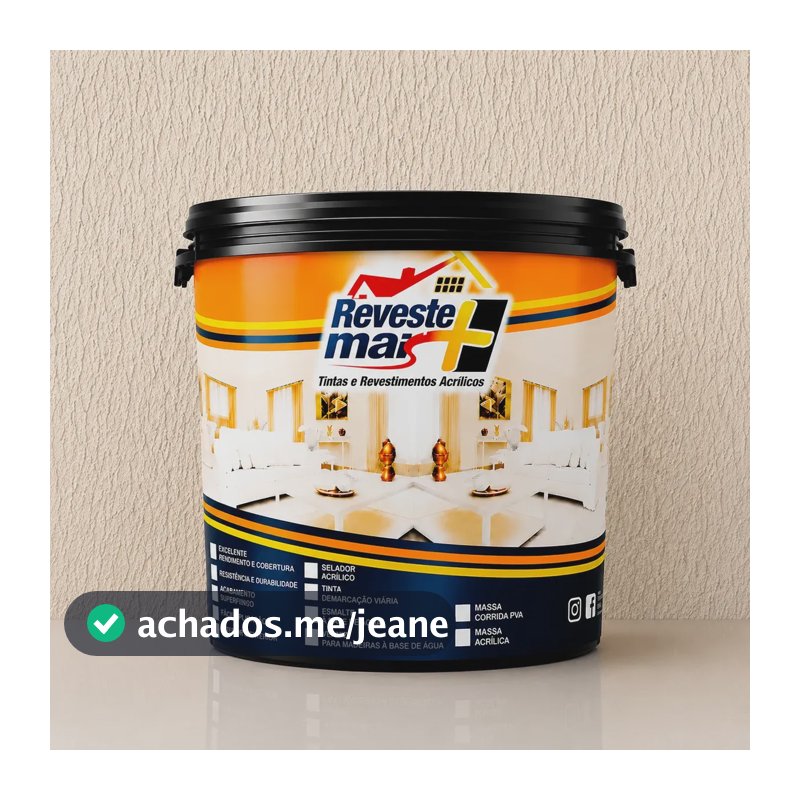 Textura De Rolo Lisa, Prática E Durável 25kg Perolado