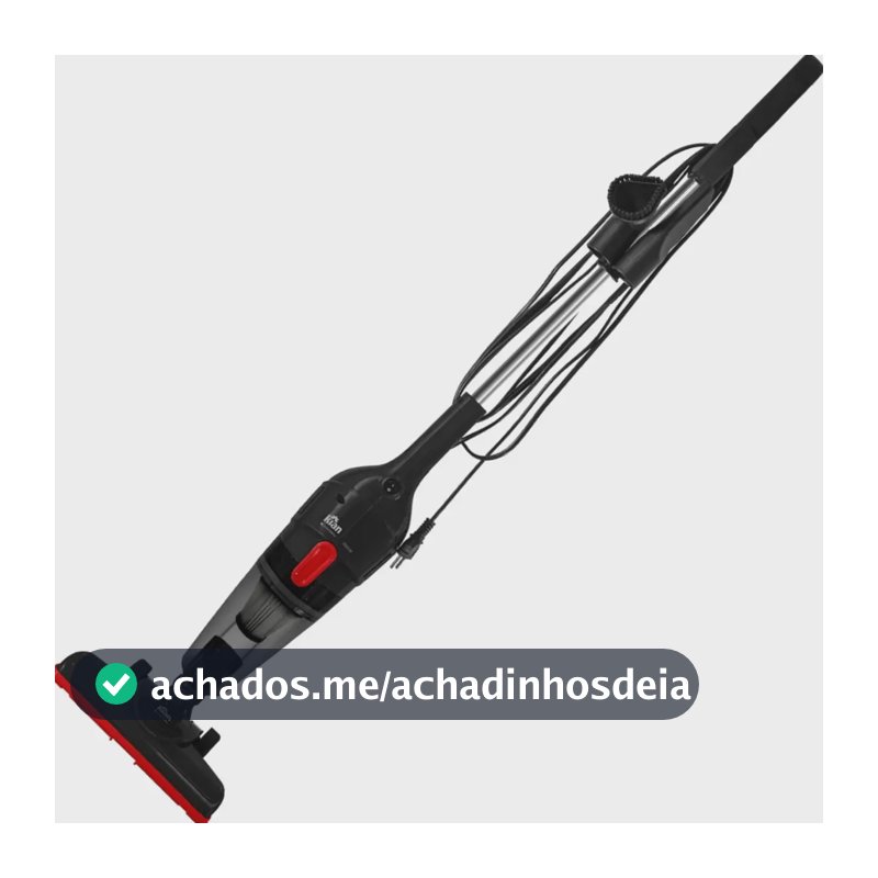 ASPIRADOR DE PÓ 3 EM 1 1300W KIAN - COR: PRETO