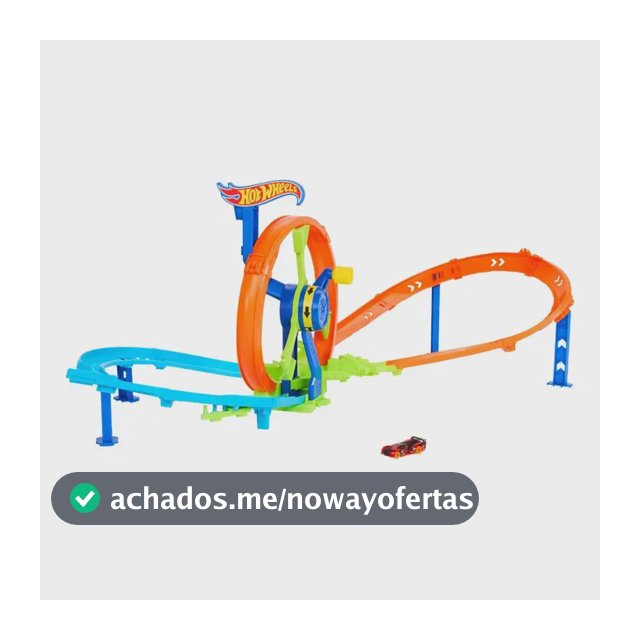 Hot Wheels Pista de Brinquedo Desafio Turbina de Ação