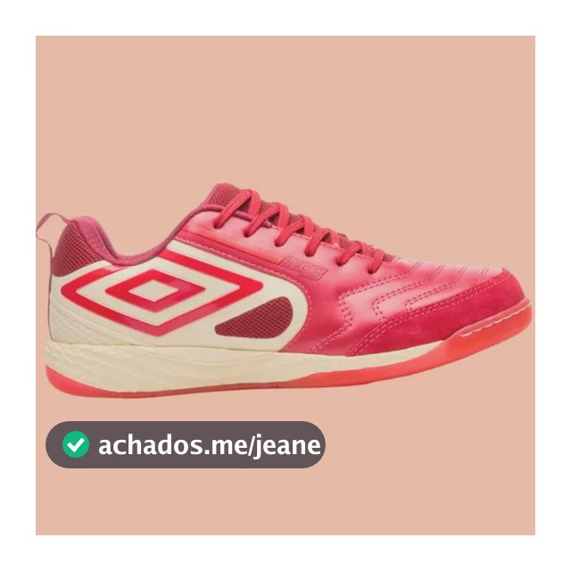 Chuteira Futsal Umbro Pro 5 Bump Original Couro Natural