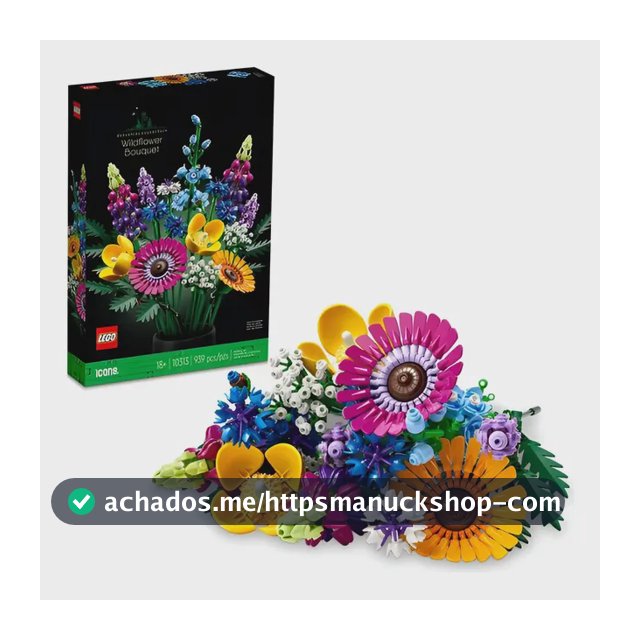 Lego Buquê Flores Silvestres (939 Peças)