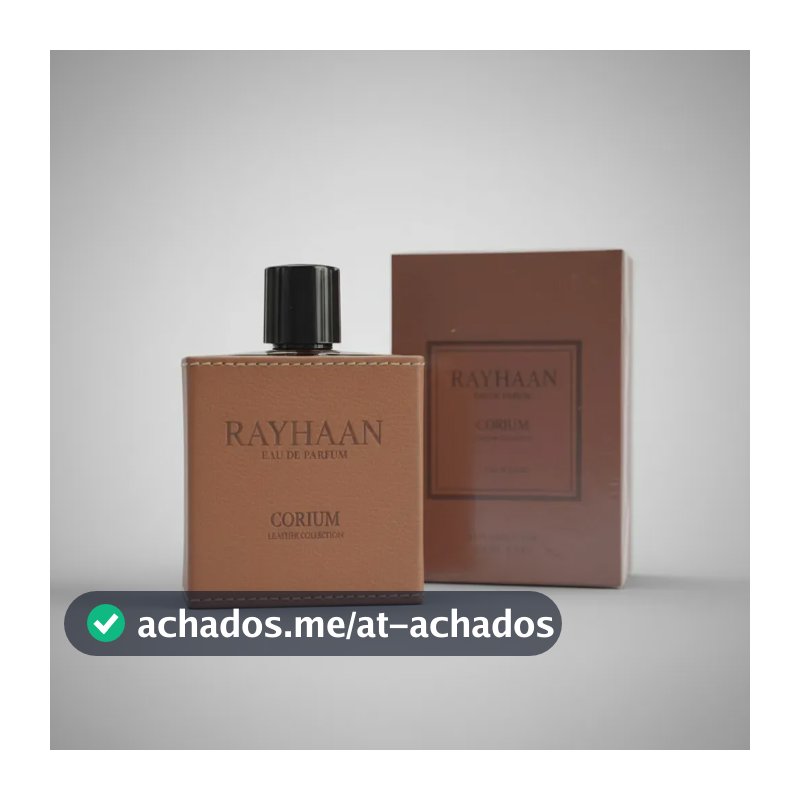 Perfume Rayhaan Corium for Him Eau de Parfum Amadeirado 100ml