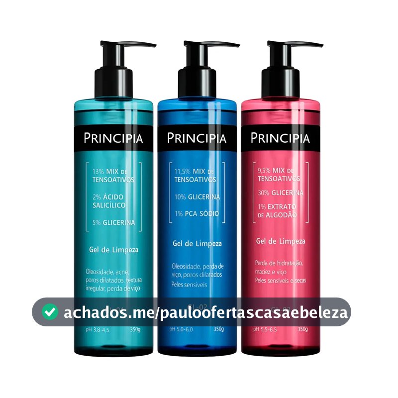 Principia Kit Trio Limpeza Facial Personalizada