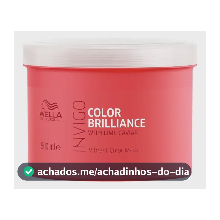 Máscara Wella Invigo Color Brilliance 500ml