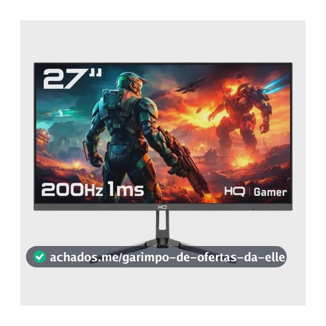 Monitor Gamer Hq Ultra 27 Ips 1ms 200hz Hq27ip200 Hdmi/dp