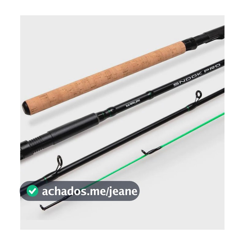Vara Para Molinete Snook Pro S902m 2,70mts 6-17lbs 2 Partes - Maruri