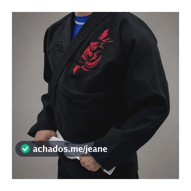 Kimono Jiu-jitsu Trançado Akira Akai + Faixa Branca Oficial