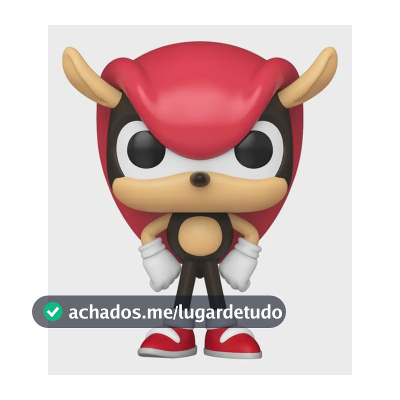 Boneco Sonic The Hedgehog Mighty - Funko