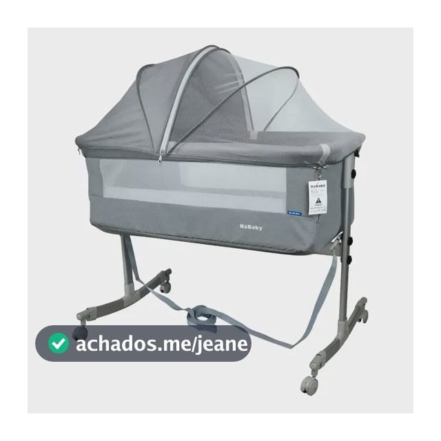 Berço Portátil Moisés Co-bed Balanço E Cinta Com Mosquiteiro