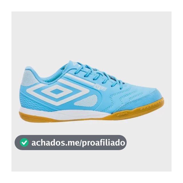 Chuteira Futsal Umbro Pro 5 Bump Club Profissional Reforçada